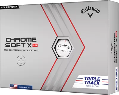 Callaway 2022 Chrome Soft X LS Triple Track Golf Balls