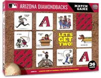 You The Fan Arizona Diamondbacks Memory Match Game