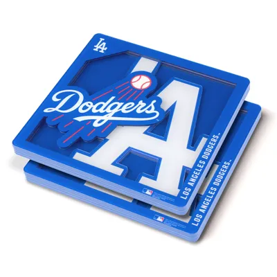 You the Fan Los Angeles Dodgers Logo Series Coaster Set