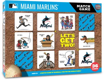 You The Fan Miami Marlins Memory Match Game