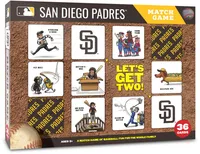 You The Fan San Diego Padres Memory Match Game