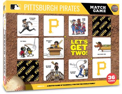 You The Fan Pittsburgh Pirates Memory Match Game