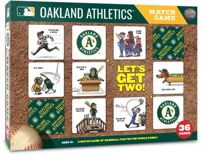 You The Fan Oakland Athletics Memory Match Game