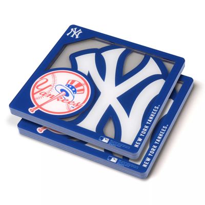 You the Fan New York Yankees Logo Series Coaster Set