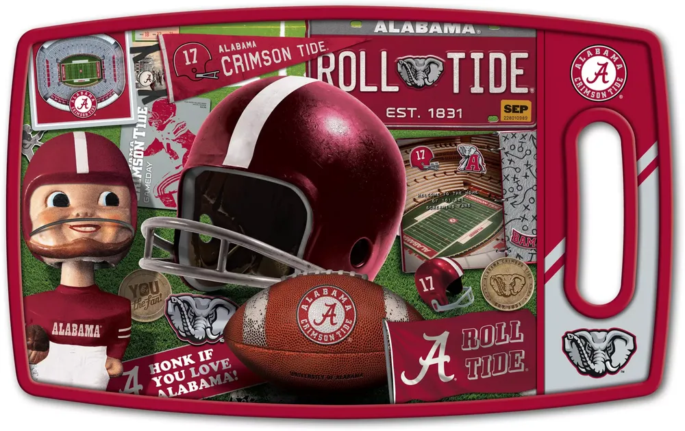 You The Fan Alabama Crimson Tide Retro Cutting Board