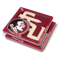 You the Fan Florida State Seminoles Logo Series Coaster Set