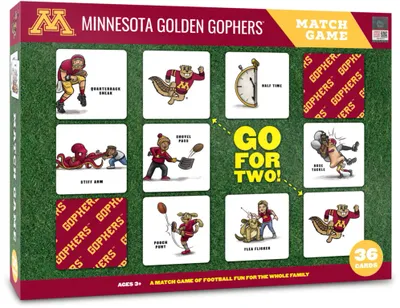 You The Fan Minnesota Golden Gophers Memory Match Game