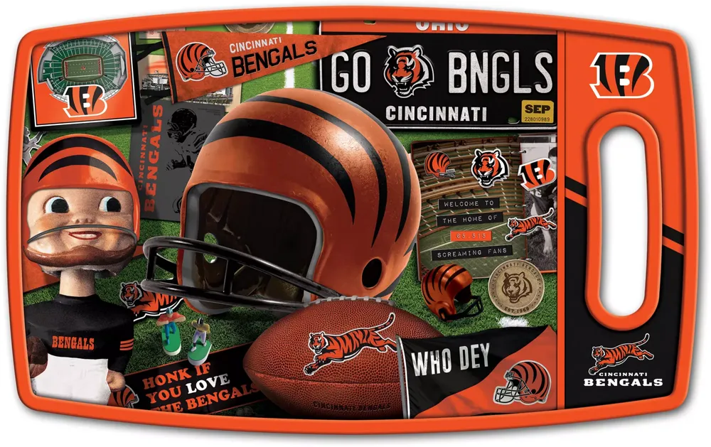 You The Fan Cincinnati Bengals Retro Cutting Board