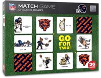 You The Fan Chicago Bears Memory Match Game