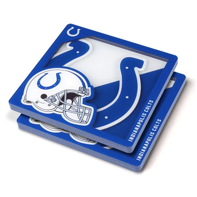 You the Fan Indianapolis Colts Logo Series Coaster Set