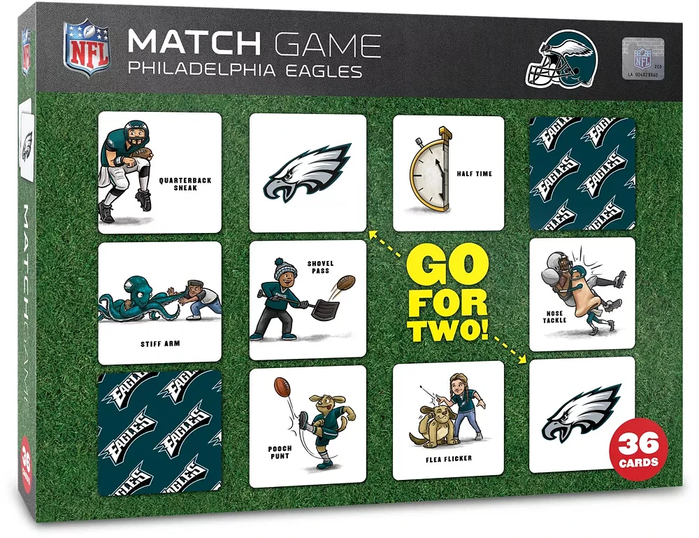 You The Fan Philadelphia Eagles Memory Match Game