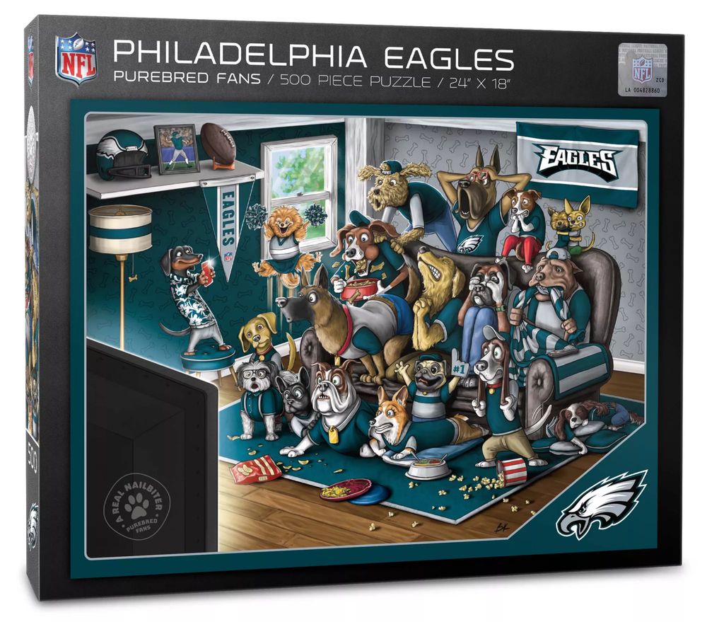 You The Fan Philadelphia Eagles Retro Series 500-Piece Puzzle