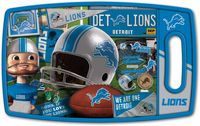 Detroit Lions Retro Series Cutting Board