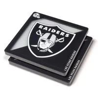 You the Fan Las Vegas Raiders Logo Series Coaster Set