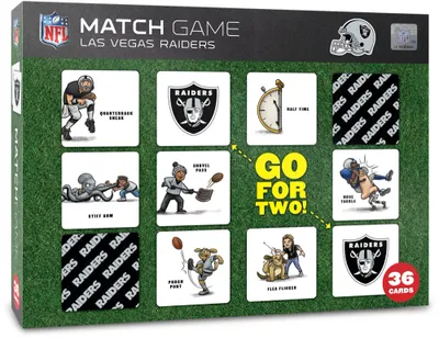 You The Fan Las Vegas Raiders Memory Match Game