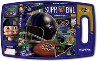 You The Fan Baltimore Ravens Retro Cutting Board