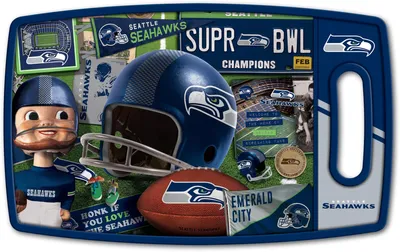 You The Fan Seattle Seahawks Retro Cutting Board