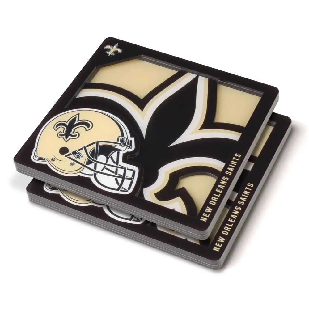 You the Fan New Orleans Saints Logo Series Coaster Set