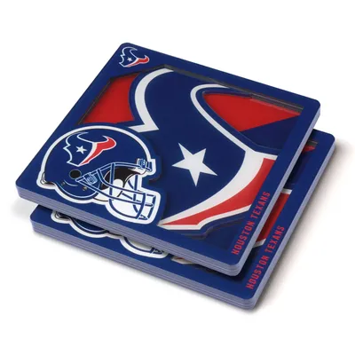 You the Fan Houston Texans Logo Series Coaster Set