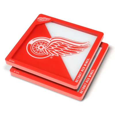 You the Fan Detroit Red Wings Logo Series Coaster Set