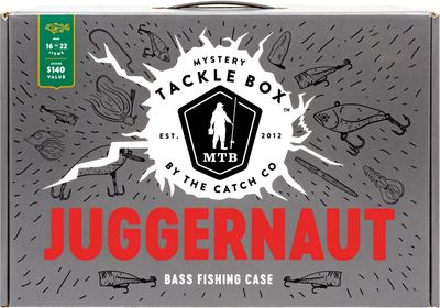 Mystery Tackle Box Juggernaut Bass Fishing Kit