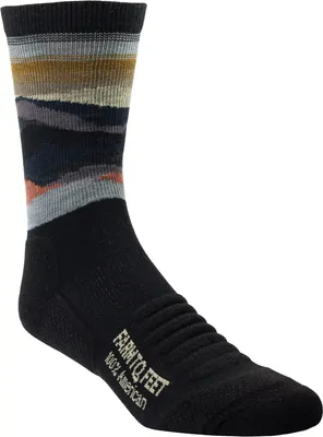 Farm to Feet Max Patch Light Targeted Cushion /4 Crew Socks