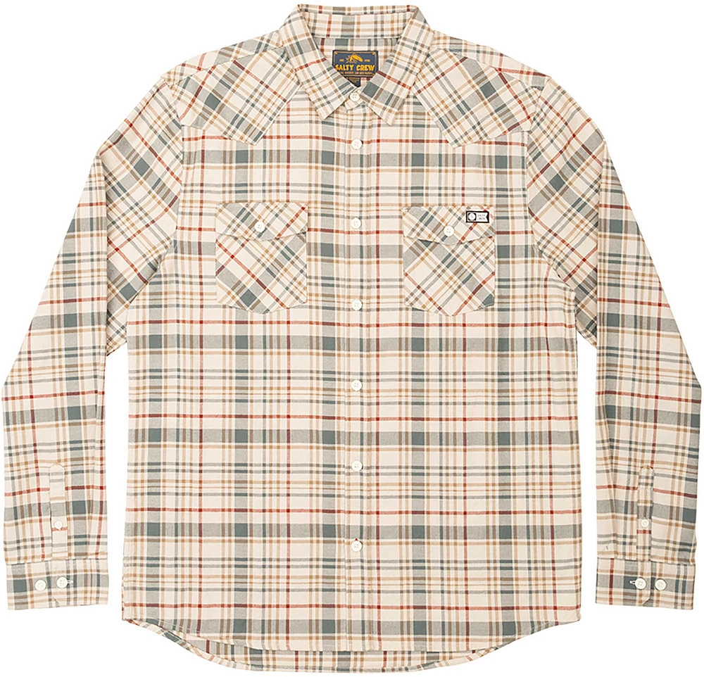 Salty Crew Men's Westbound Long Sleeve Flannel