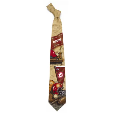 Eagles Wings Alabama Crimson Tide Nostalgia Necktie