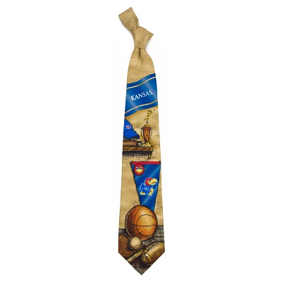 Eagles Wings Kansas Jayhawks Nostalgia Necktie