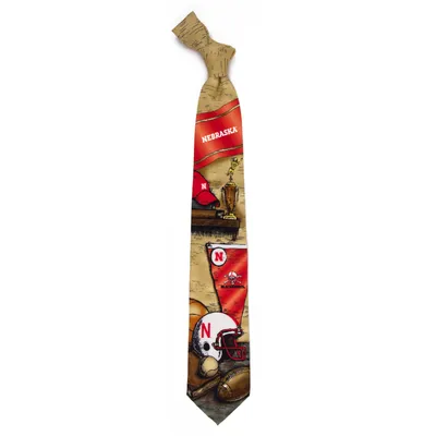 Eagles Wings Nebraska Cornhuskers Nostalgia Necktie