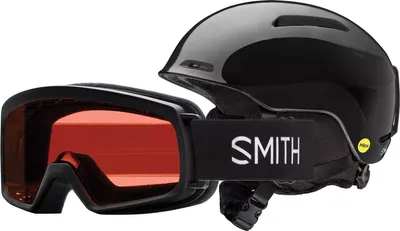SMITH Youth GLIDE  MIPS Snow Helmet with RASCAL Goggles Combo