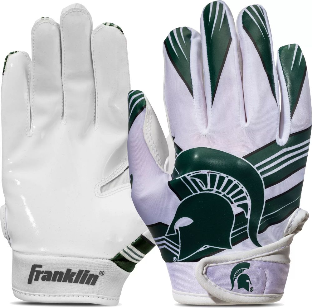 Dick's Sporting Goods Franklin Youth Michigan State Spartans Receiver Gloves