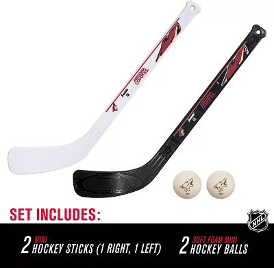 Franklin Arizona Coyotes 2 Mini Hockey Stick & Ball Set