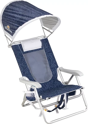 GCI Waterside SunShade Backpack Beach Chair