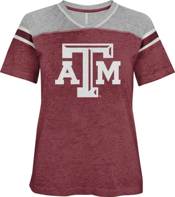 Gen2 Girls' Texas A&M Aggies Maroon Team Captain T-Shirt