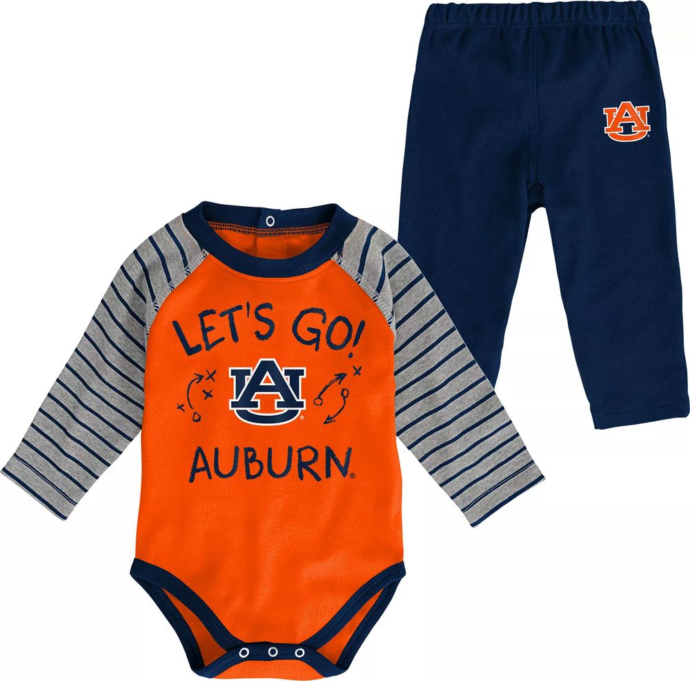 Gen2 Toddler Auburn Tigers Blue Touchdown 2-Piece Creeper Set