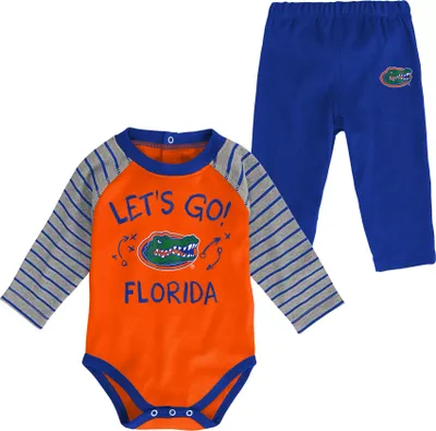 Gen2 Toddler Florida Gators Blue Touchdown 2-Piece Creeper Set