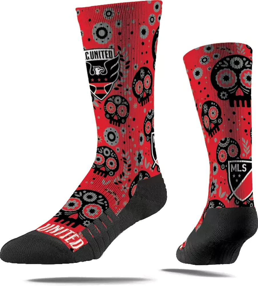 Strideline D.C. United Sugar Skull Socks