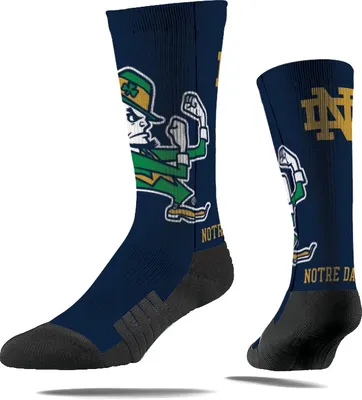 Strideline Notre Dame Fighting Irish Mascot Crew Socks