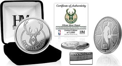 Highland Mint Milwaukee Bucks Team Coin