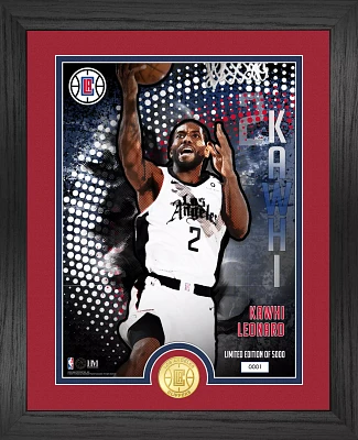 Highland Mint Los Angeles Clippers Kawhi Leonard Bronze Coin Photo Mint