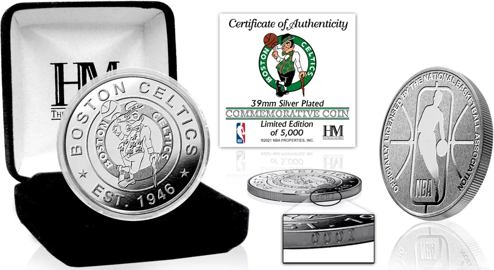 Highland Mint Boston Celtics Team Coin