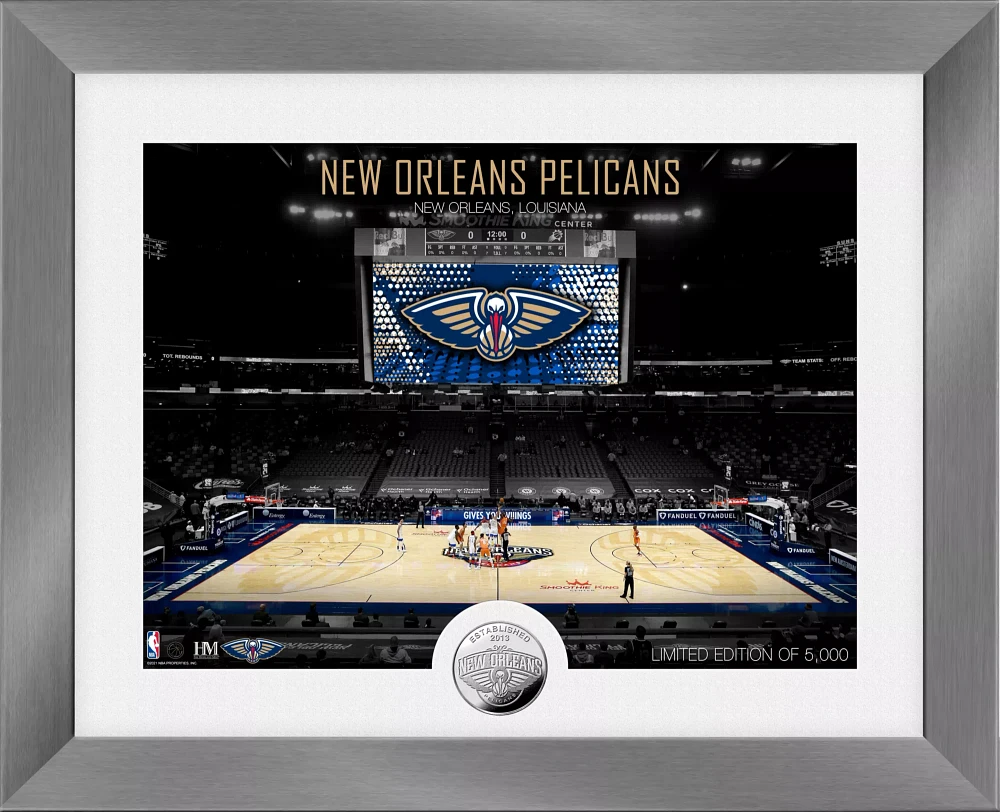 Highland Mint New Orleans Pelicans Art Deco Coin Photo Mint