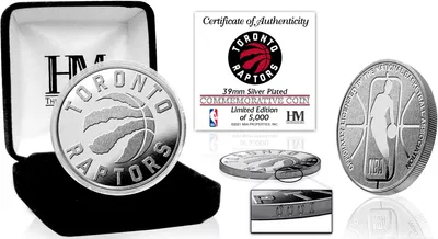 Highland Mint Toronto Raptors Team Coin