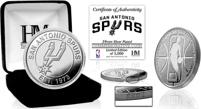 Highland Mint San Antonio Spurs Team Coin