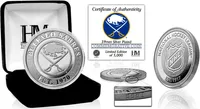 Highland Mint Buffalo Sabres Silver Team Coin