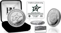 Highland Mint Dallas Stars Silver Team Coin