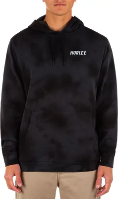 Hurley Men's Fast Lane Tie Dye Summer Pullover Hoodie