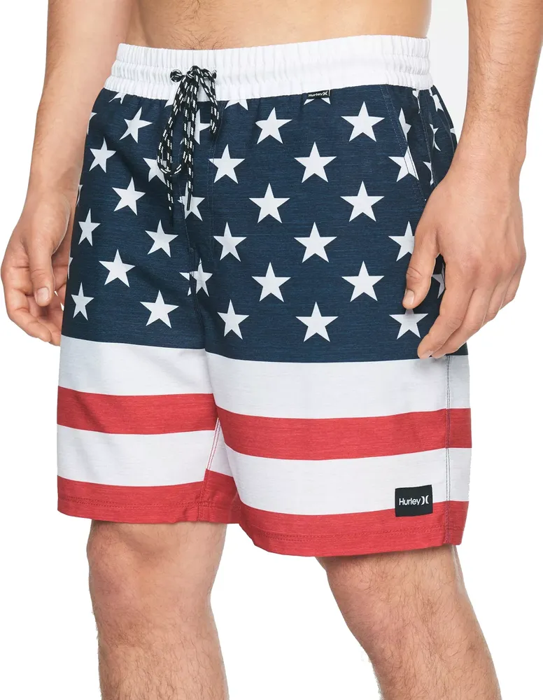 Hurley Men's Patriot 17” Volley Shorts