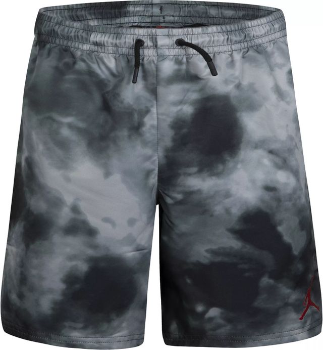 Jordan Boys Smoke Dye Shorts - Blue/Grey Size XL
